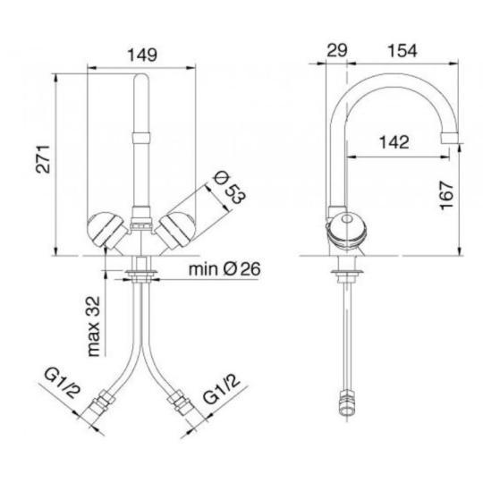 sanita bateria kohutik drez kuchyna mediteranny klasicky country dizajn dvojpakovy interierovy dizajn technicky nakres.jpg